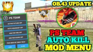 Free Fire MOD MENU Patoteam 2